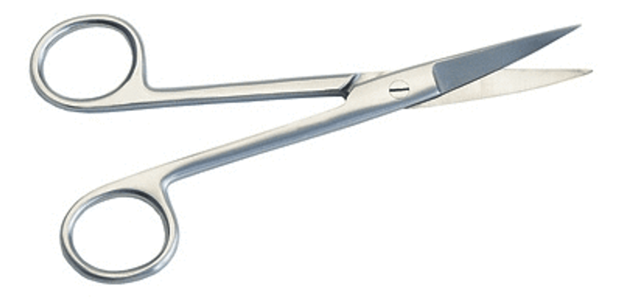 Operating Scissors - Curved, S/B, 5-1/2