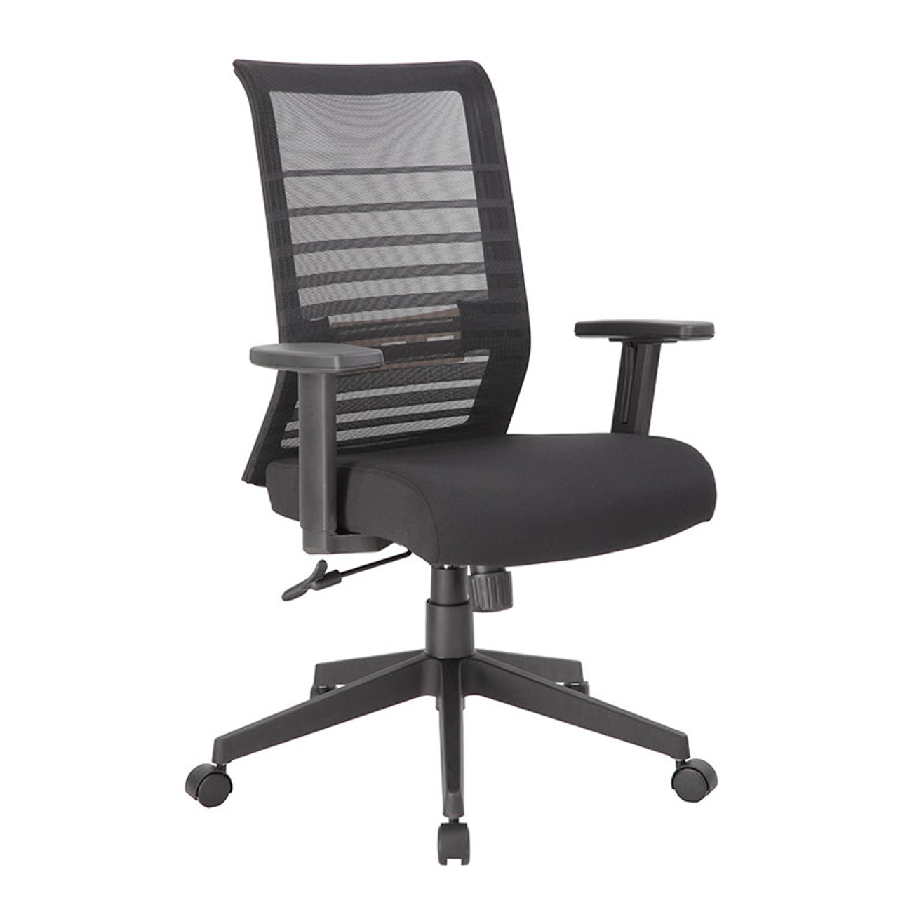 Boss Office Products B670-BK Heavy Duty Task Chair in Black